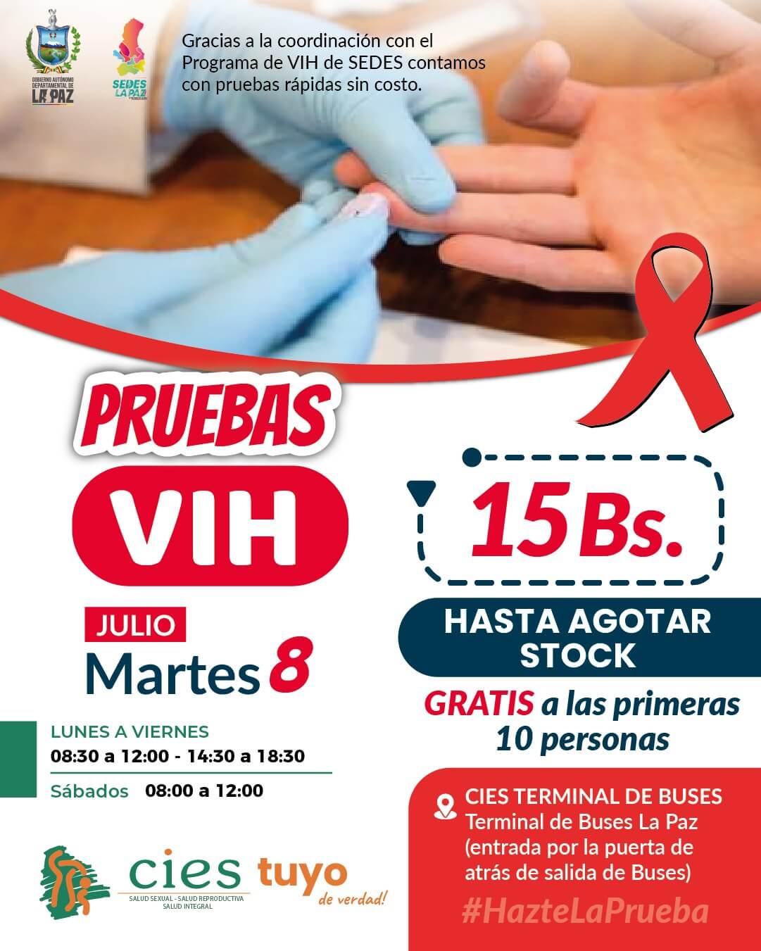 Pruebas VIH